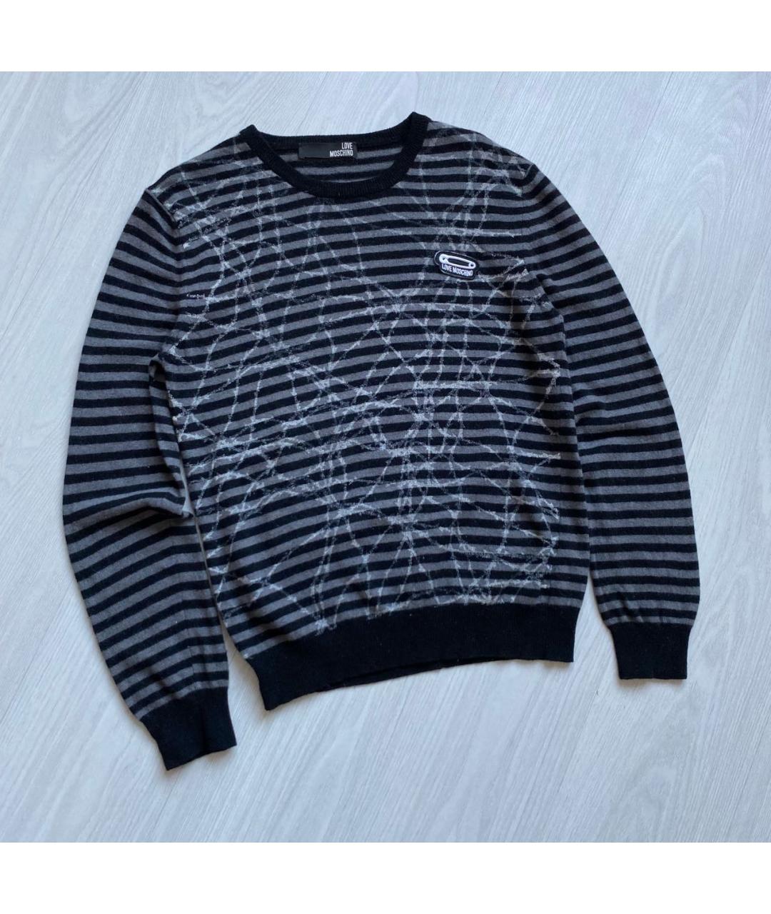 LOVE MOSCHINO Черный джемпер / свитер, фото 4