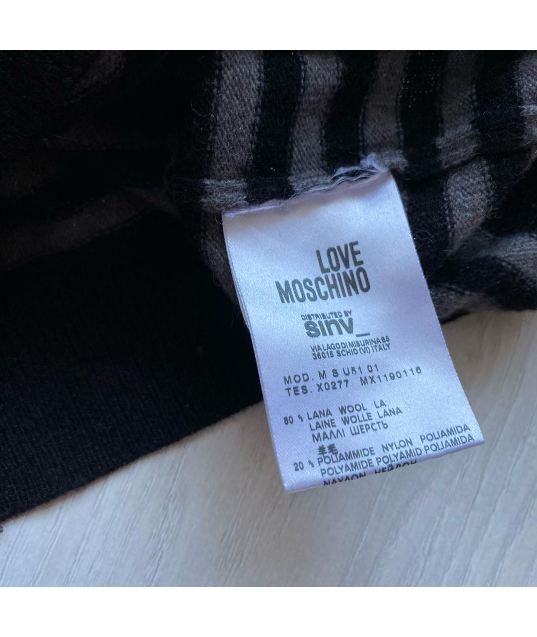 LOVE MOSCHINO Черный джемпер / свитер, фото 7