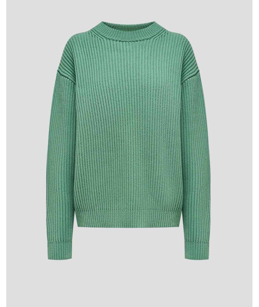 12 STOREEZ Салатовый хлопковый джемпер / свитер, фото 6
