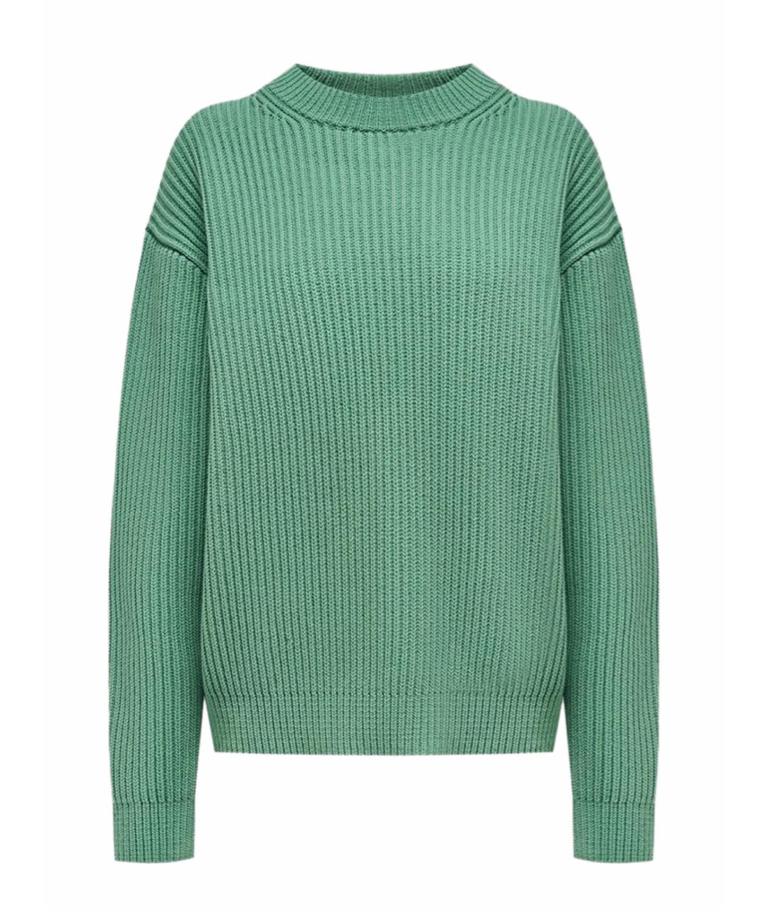 12 STOREEZ Салатовый хлопковый джемпер / свитер, фото 1