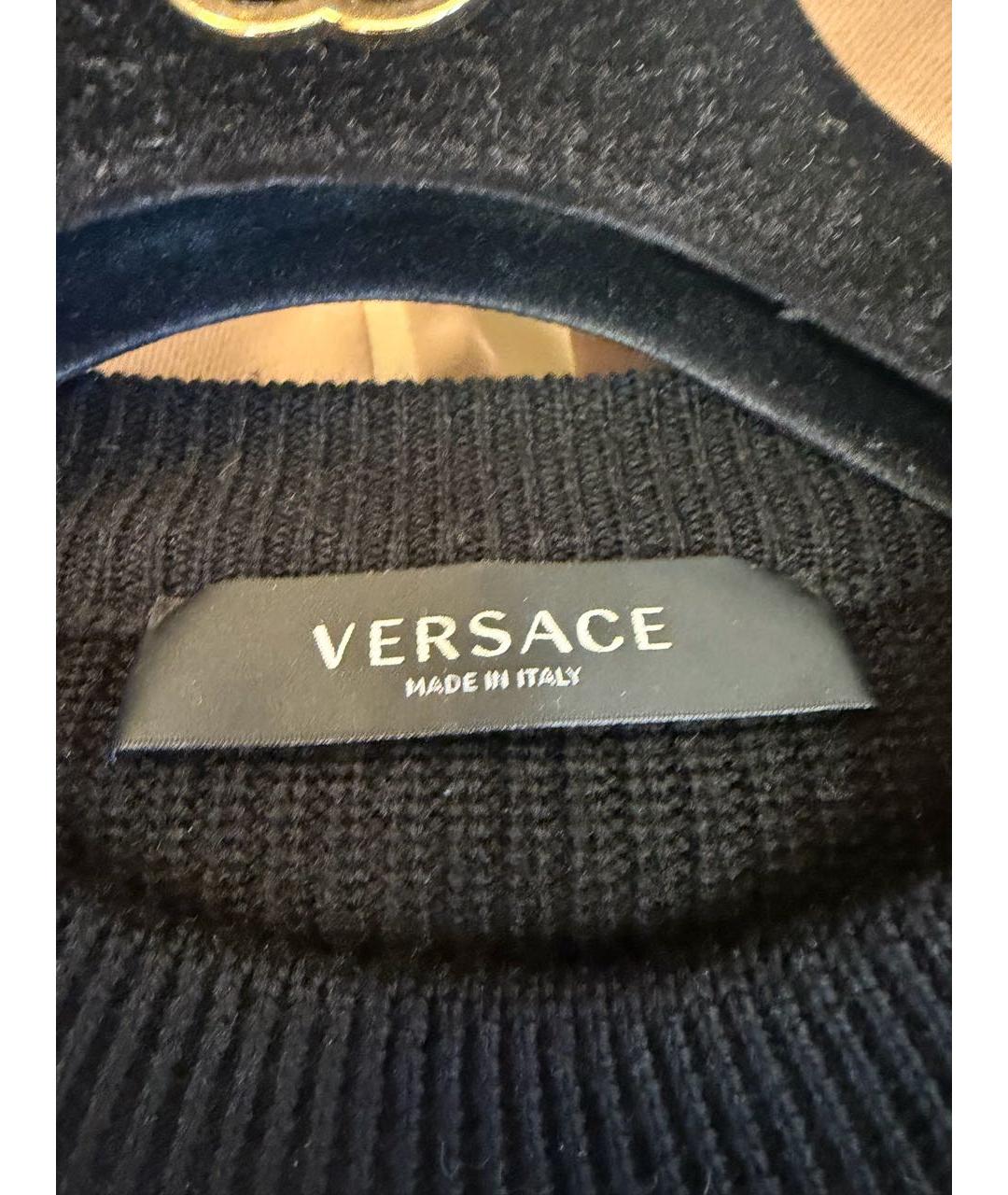 VERSACE Красный шерстяной джемпер / свитер, фото 3