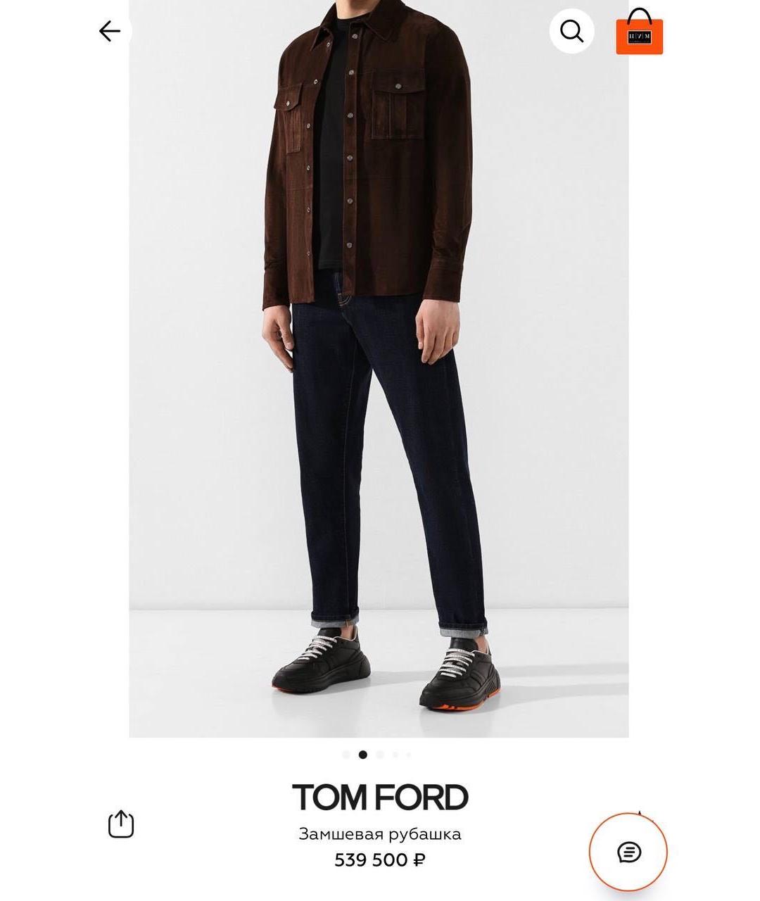 TOM FORD Кэжуал рубашка, фото 7