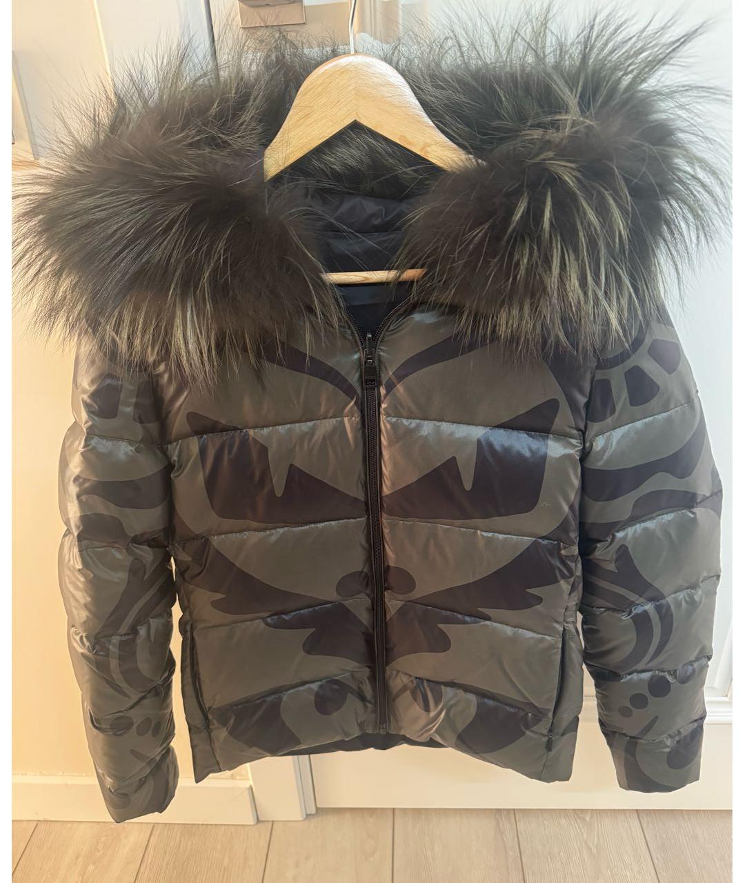 FENDI Полиэстеровый пуховик, фото 6