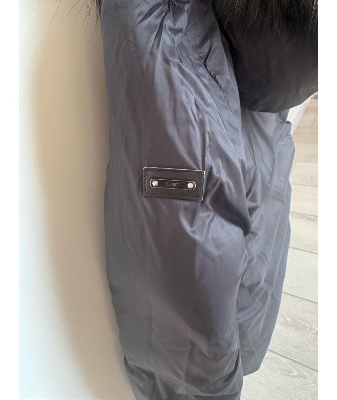 FENDI Полиэстеровый пуховик, фото 4