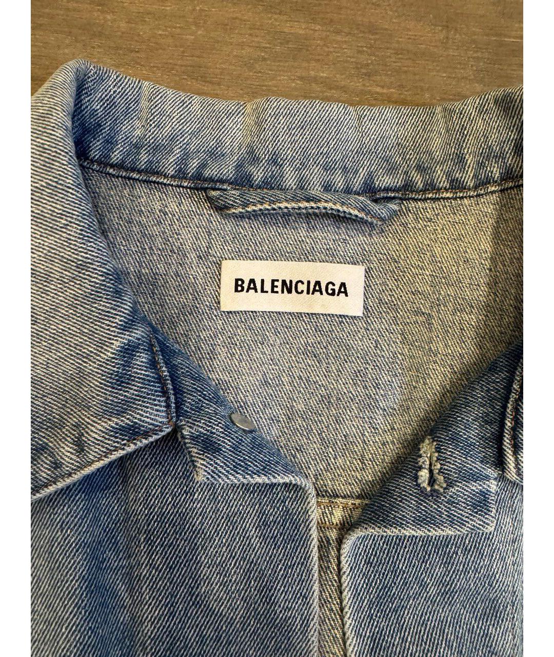 BALENCIAGA Хлопковый жакет/пиджак, фото 3