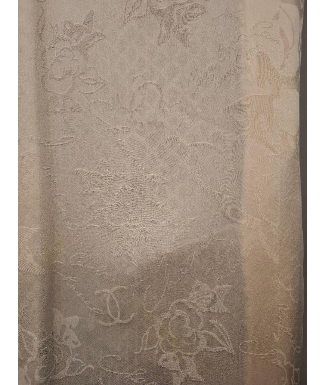 CHANEL Бежевое коктейльное платье, фото 5