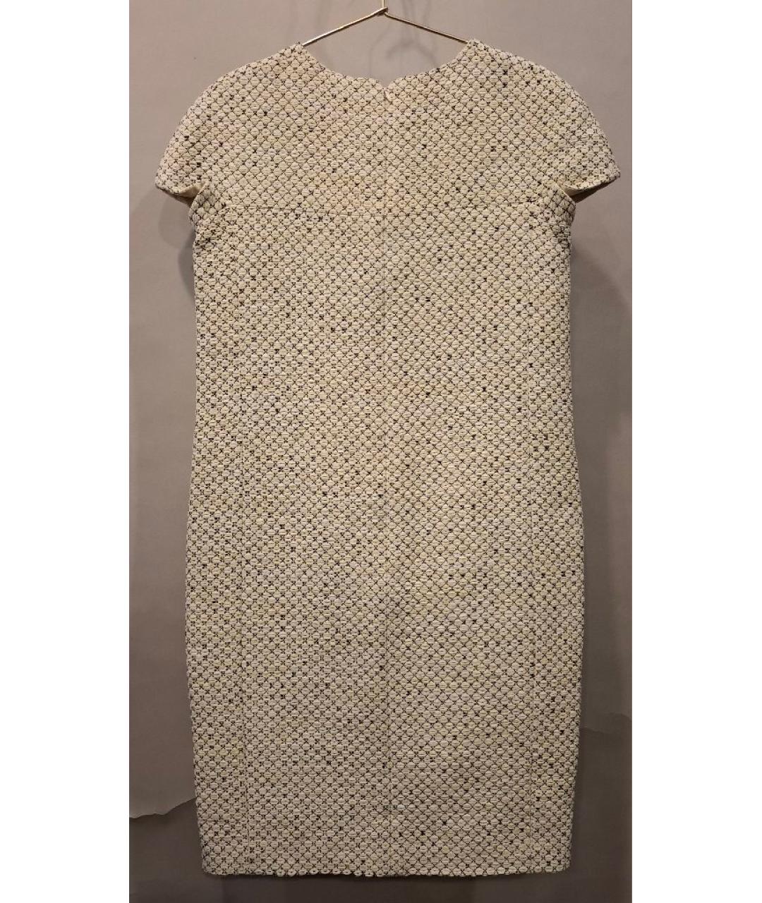 CHANEL Бежевое коктейльное платье, фото 2