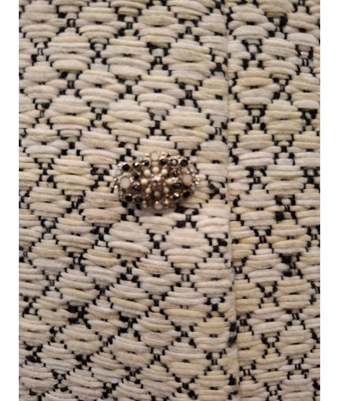 CHANEL Бежевое коктейльное платье, фото 4