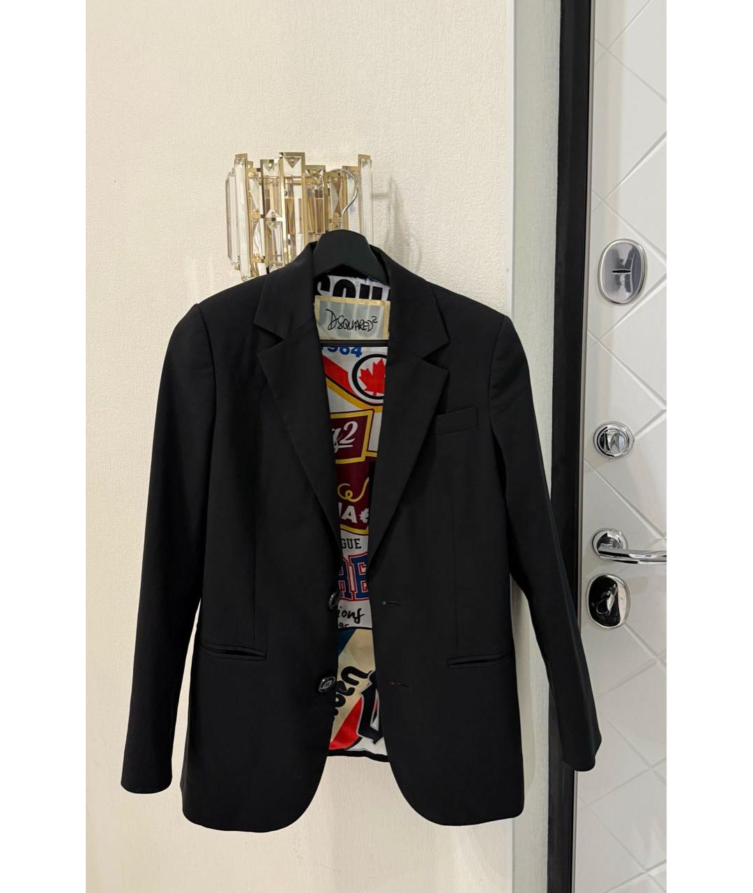 DSQUARED2 Черный жакет/пиджак, фото 5