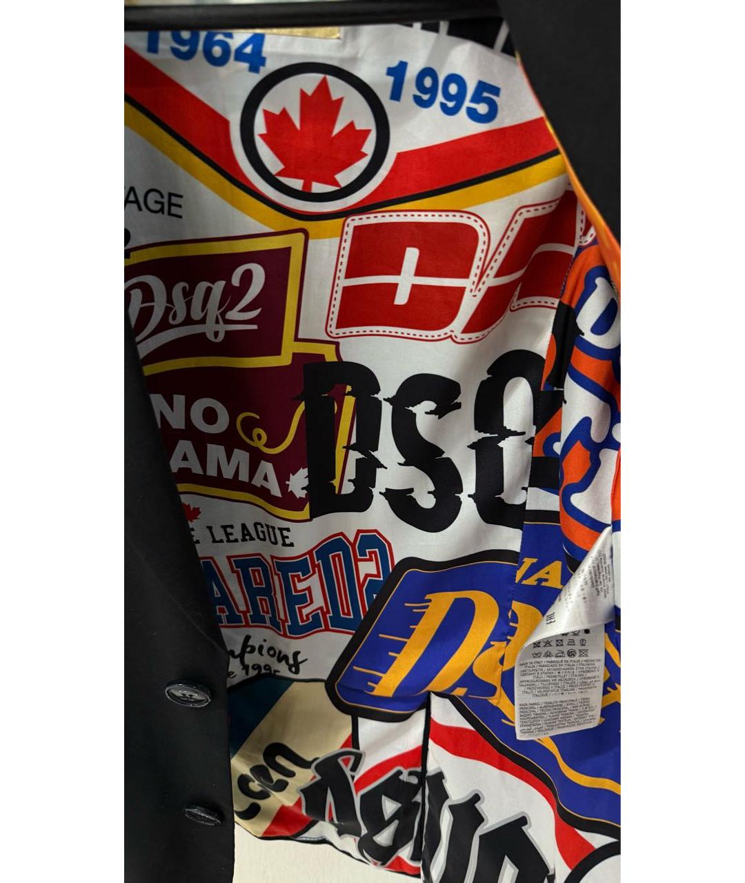 DSQUARED2 Черный жакет/пиджак, фото 3