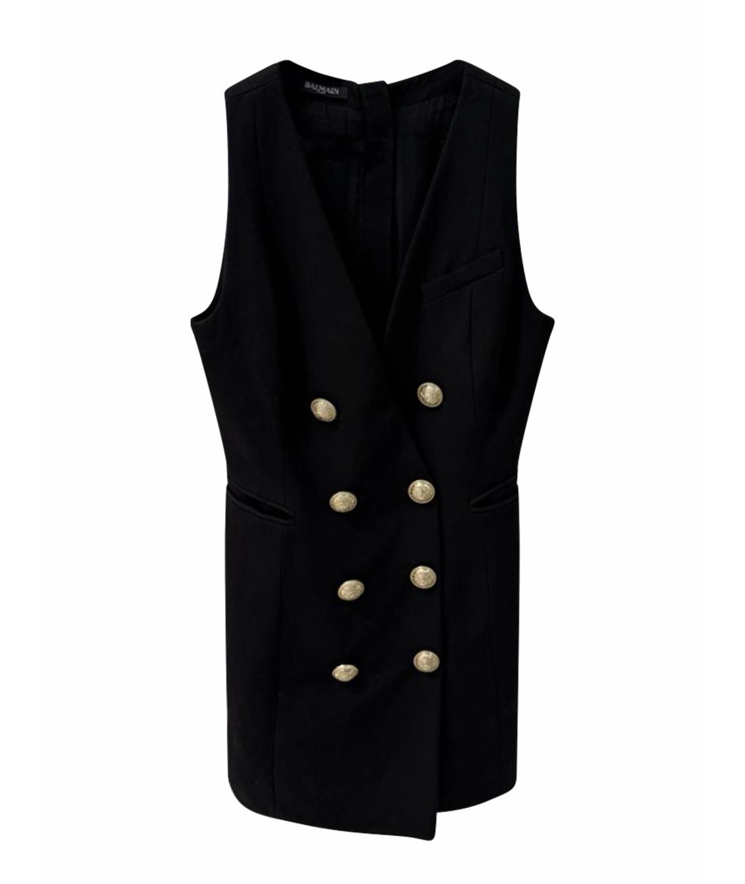 BALMAIN Черное платье, фото 1