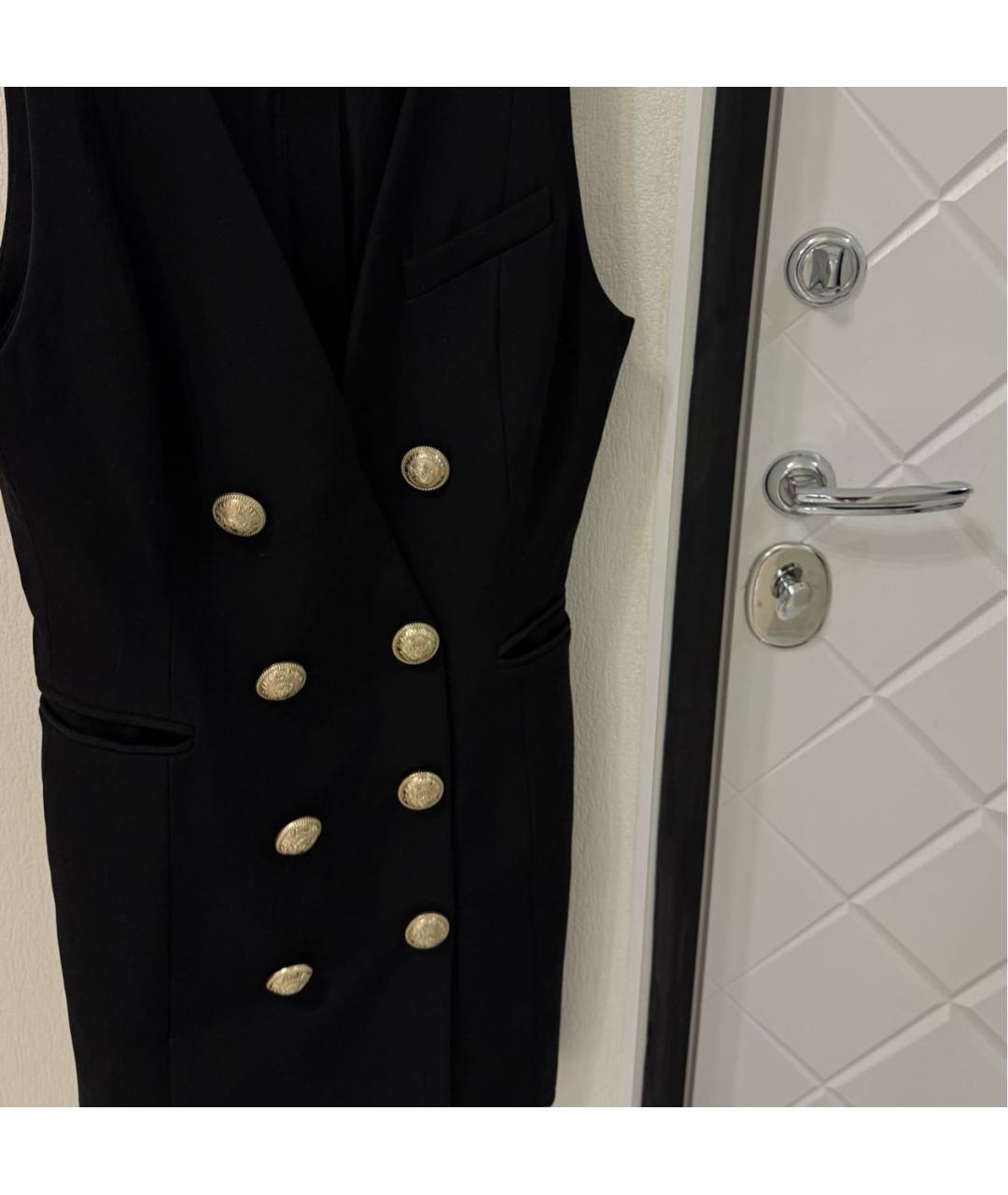 BALMAIN Черное платье, фото 3