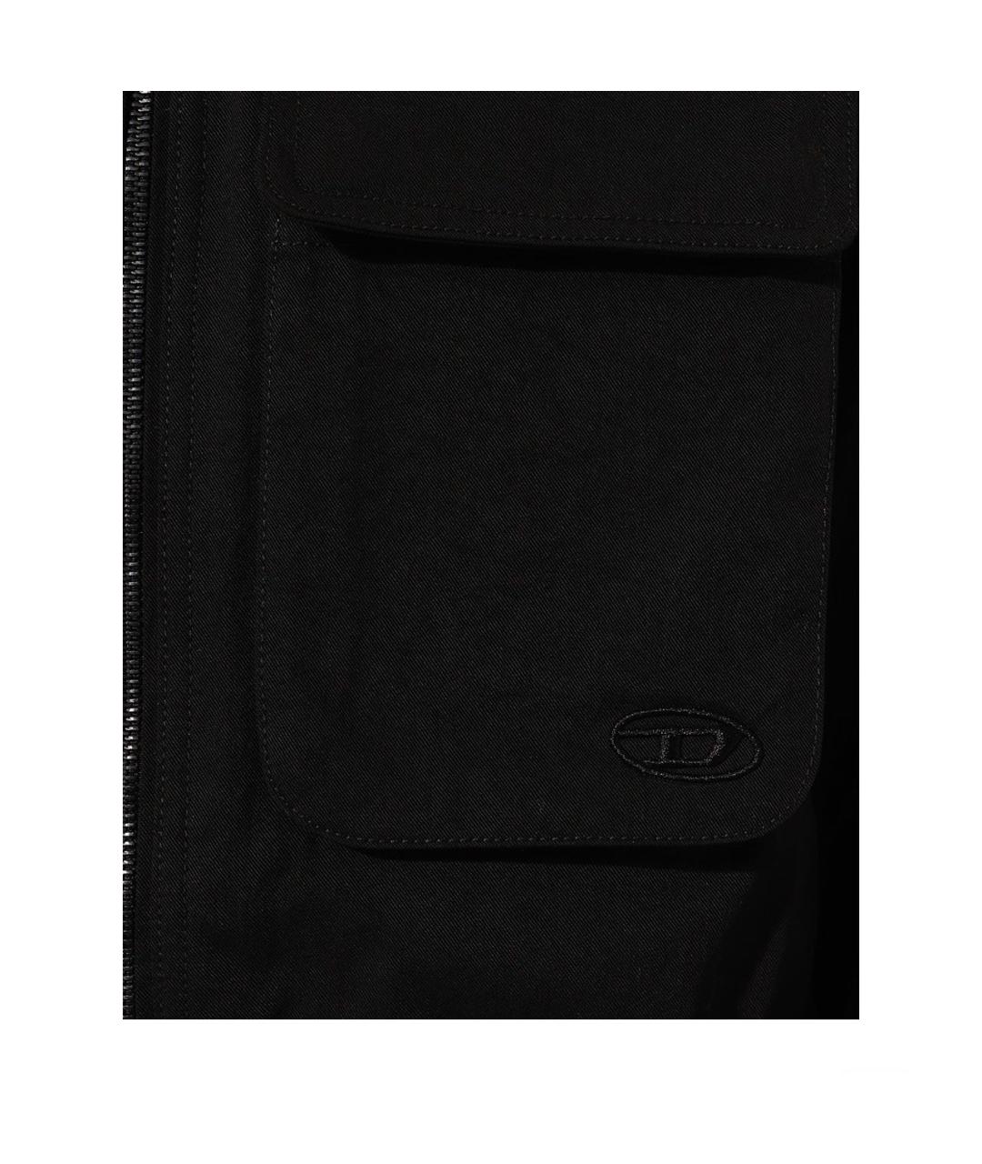 DIESEL Черная куртка, фото 4