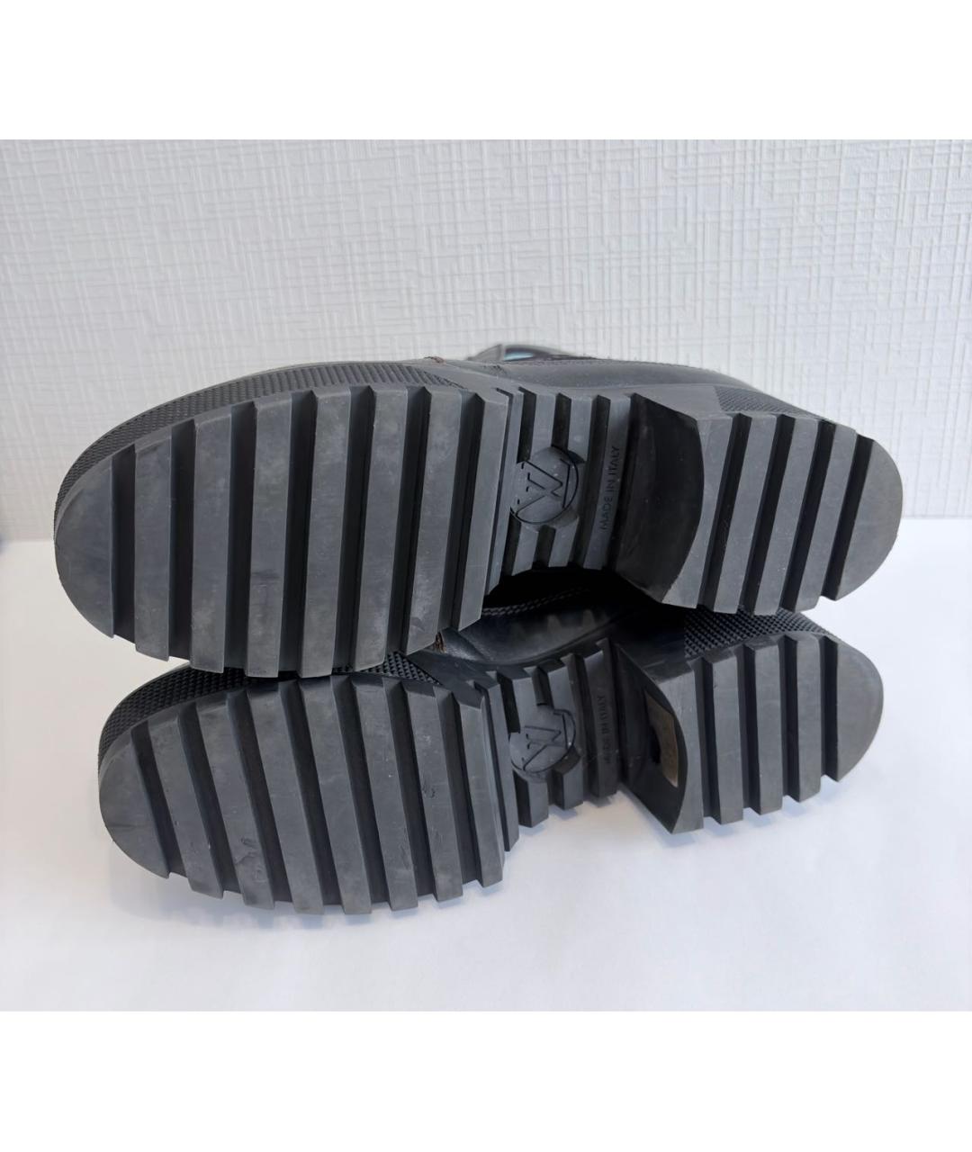 LOUIS VUITTON Черные ботинки, фото 5