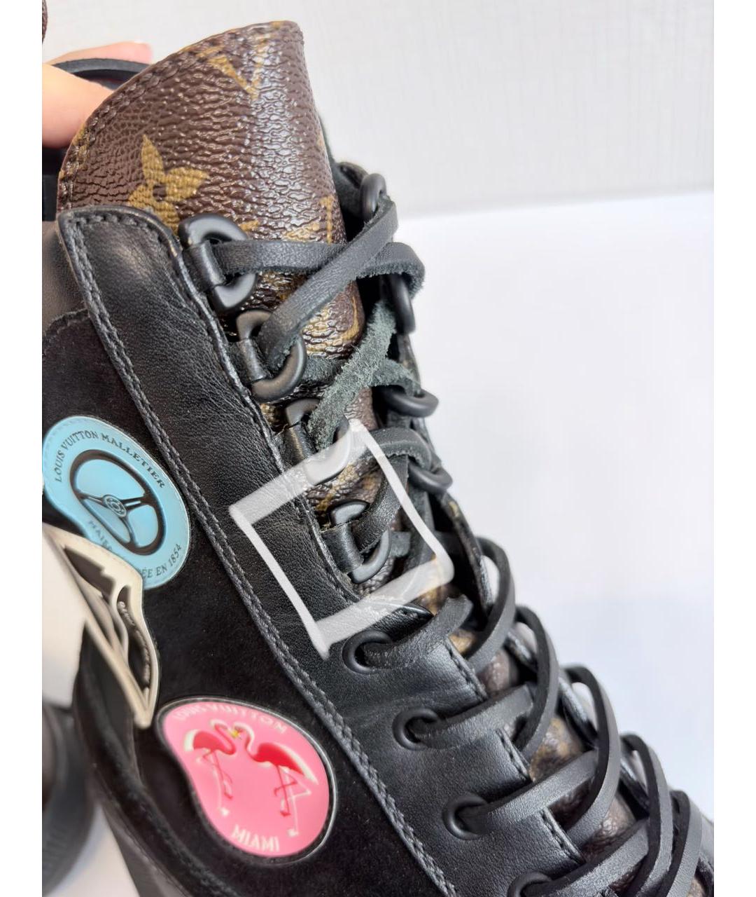 LOUIS VUITTON Черные ботинки, фото 7
