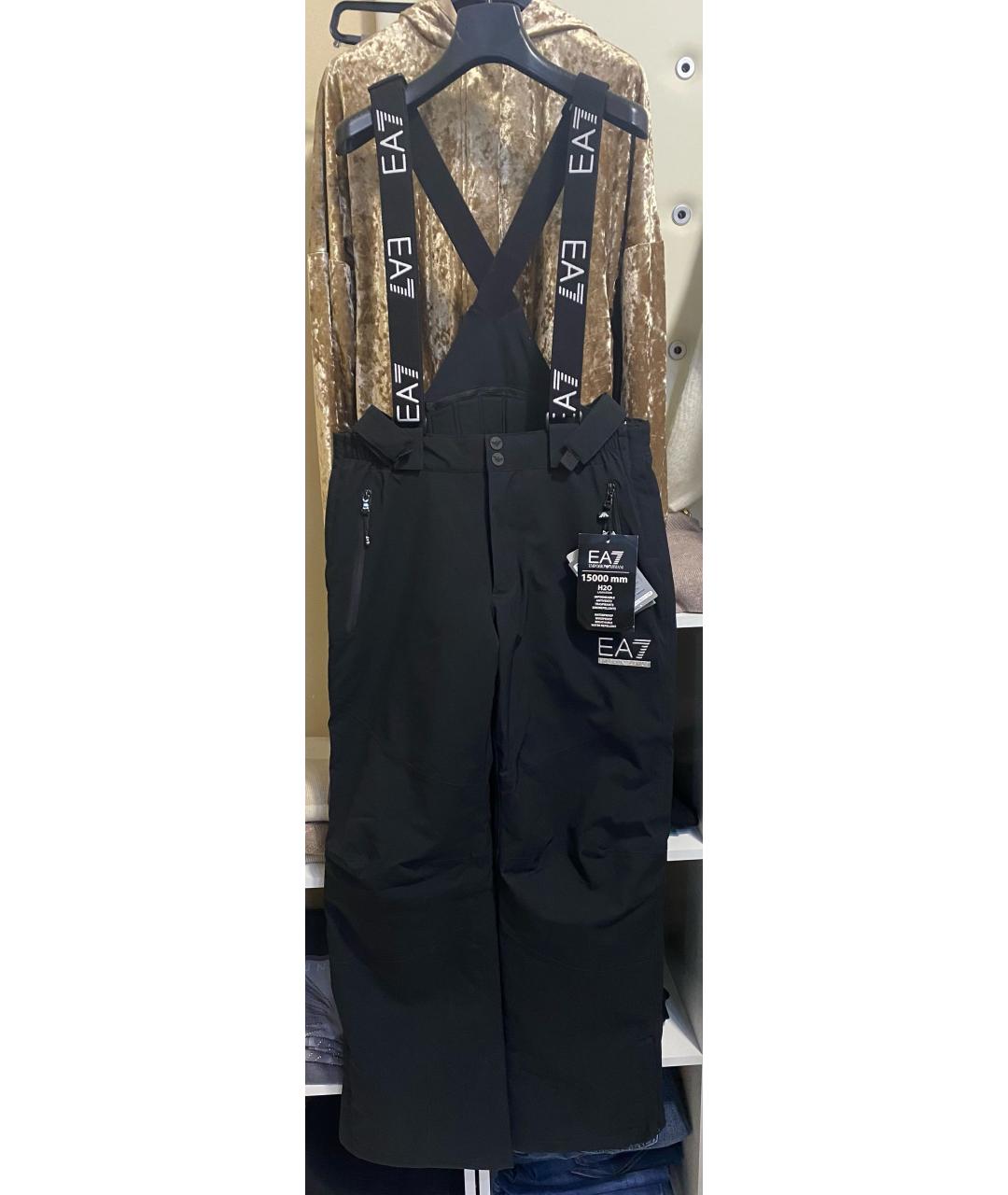 EA7 Черный комбинезон, фото 7