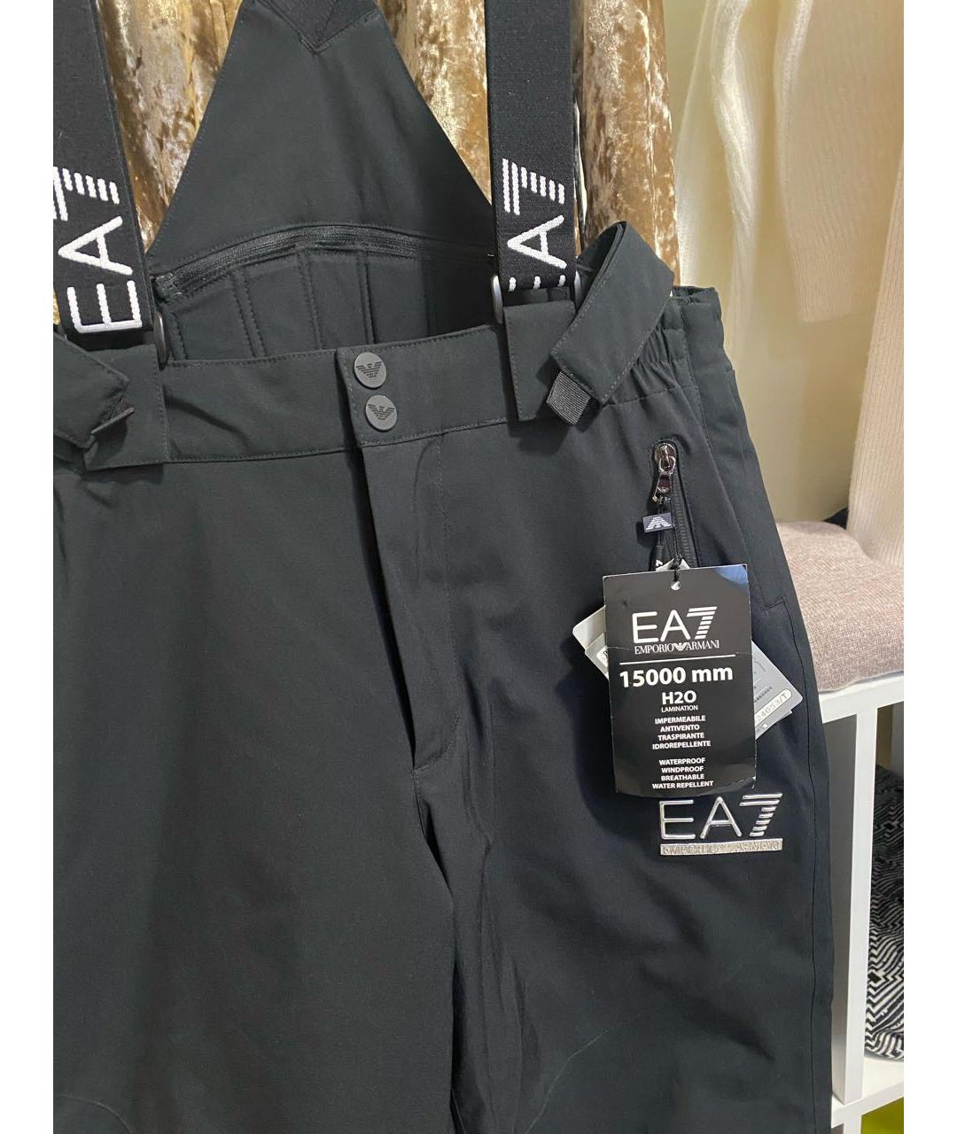 EA7 Черный комбинезон, фото 2
