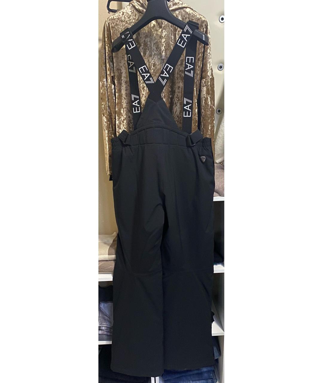 EA7 Черный комбинезон, фото 5