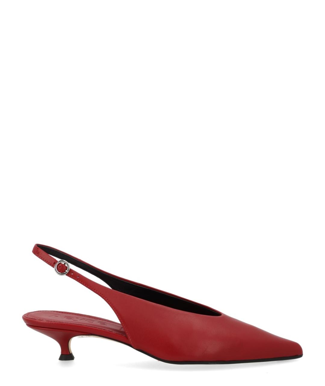 AEYDE Красные кожаные туфли, фото 1