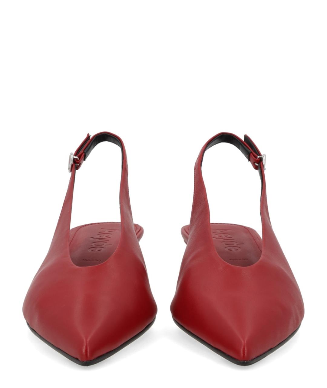 AEYDE Красные кожаные туфли, фото 3