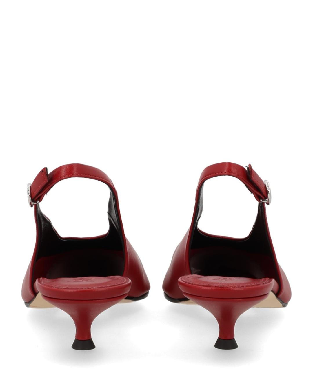 AEYDE Красные кожаные туфли, фото 4