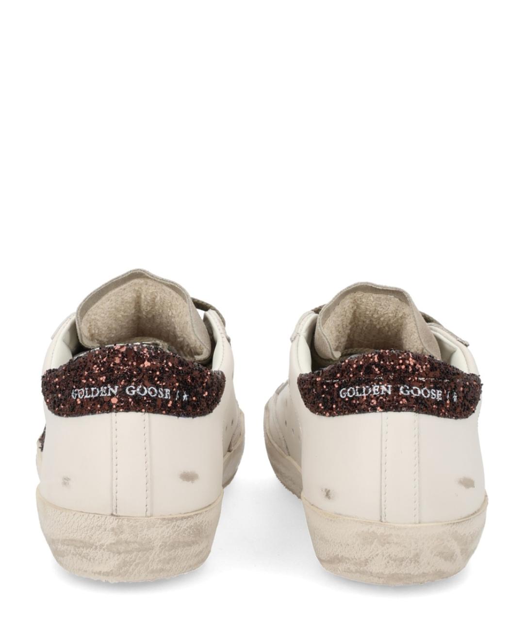 GOLDEN GOOSE DELUXE BRAND Белые кожаные кеды, фото 4