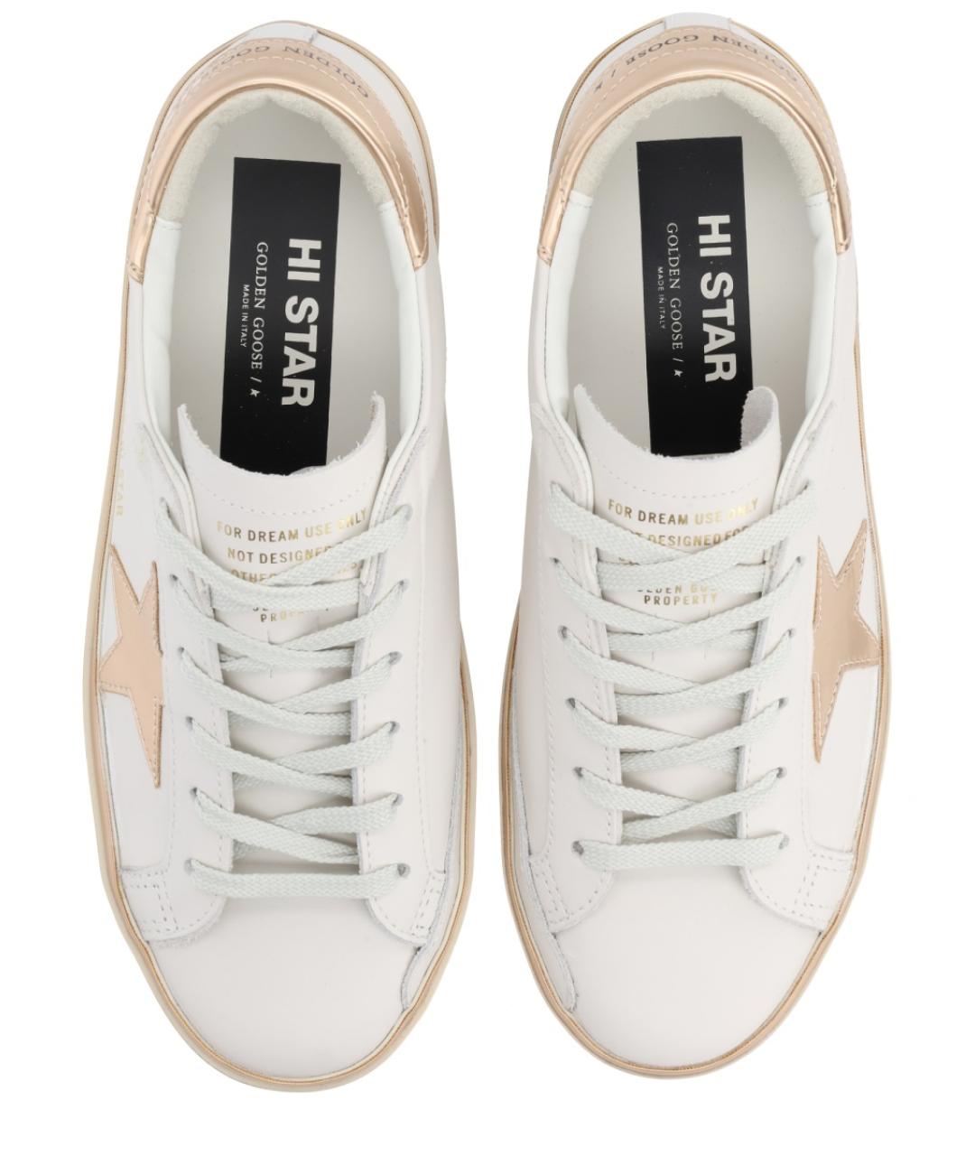 GOLDEN GOOSE DELUXE BRAND Мульти кожаные кеды, фото 5