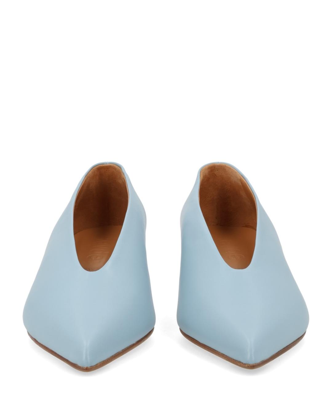 AEYDE Голубые кожаные туфли, фото 3