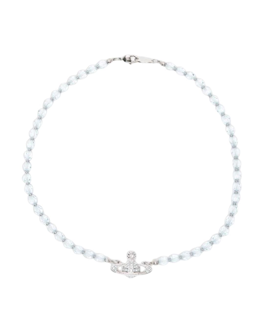 VIVIENNE WESTWOOD Голубой латунный чокер, фото 1