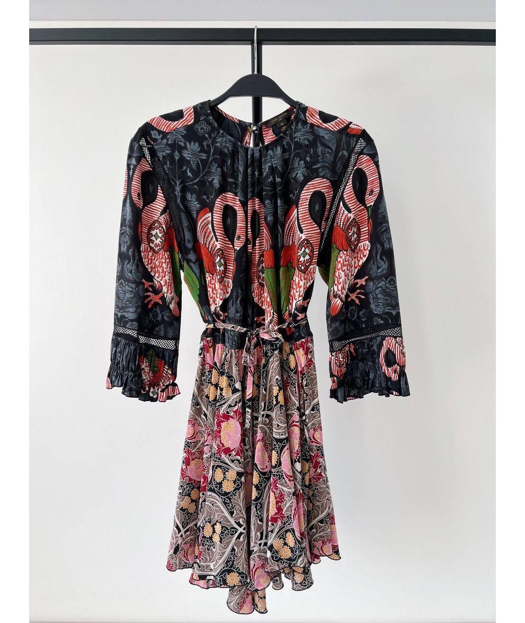 LOUIS VUITTON Мульти вечернее платье, фото 9