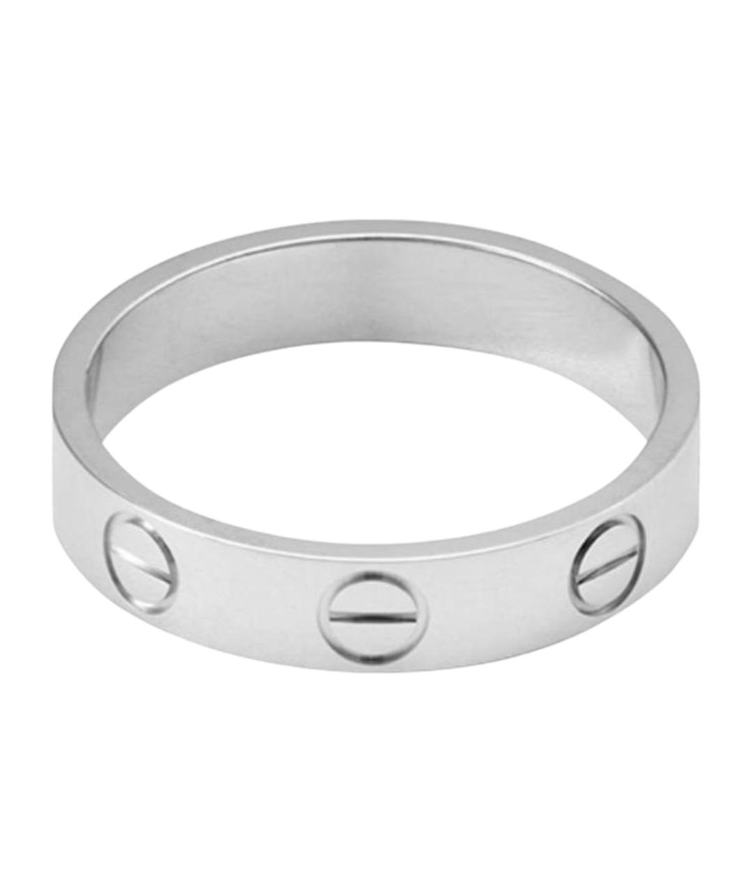 CARTIER Серебряное кольцо из белого золота, фото 1