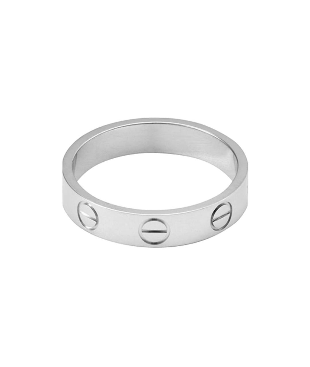 CARTIER Серебряное кольцо из белого золота, фото 4
