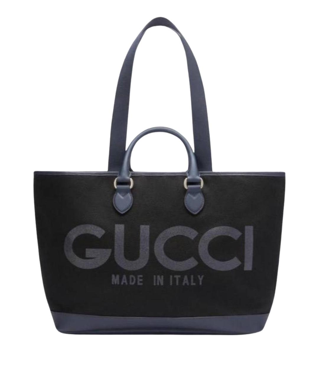 GUCCI Черная сумка тоут, фото 1