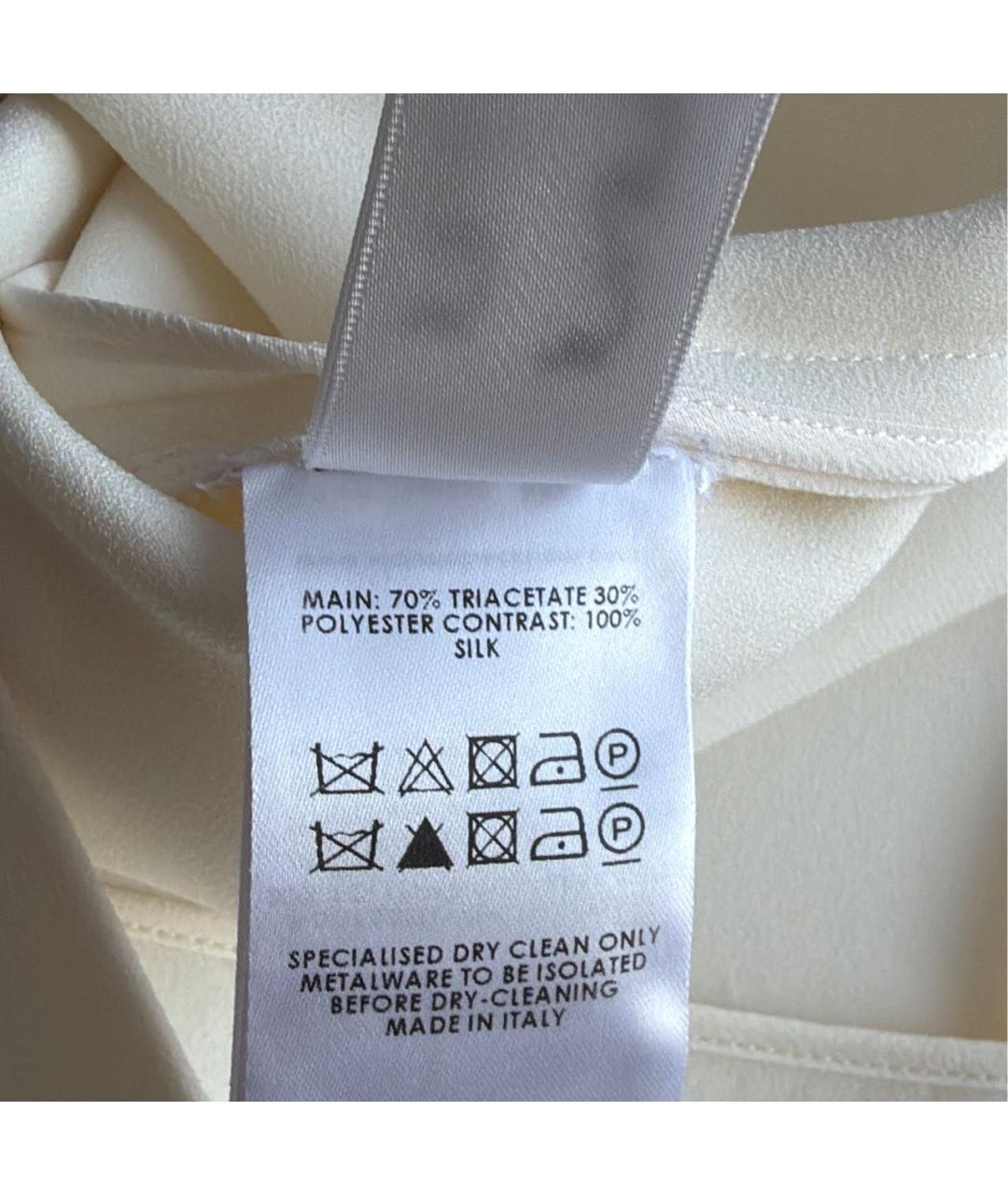 VICTORIA BECKHAM Бежевое коктейльное платье, фото 7