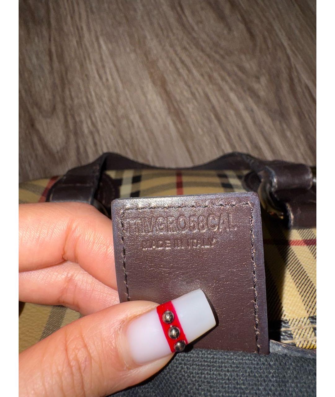 BURBERRY Мульти сумка с короткими ручками, фото 5