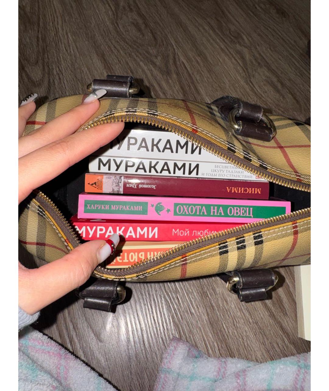 BURBERRY Мульти сумка с короткими ручками, фото 4