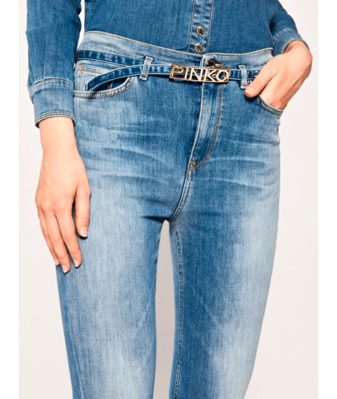 PINKO Синие джинсы слим, фото 2