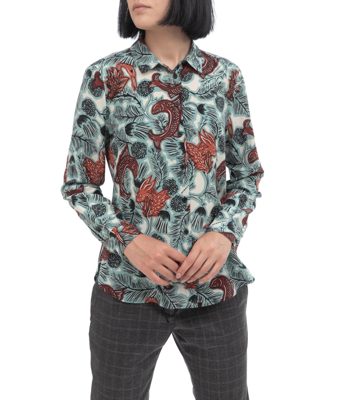 BURBERRY Мульти хлопковая блузы, фото 3