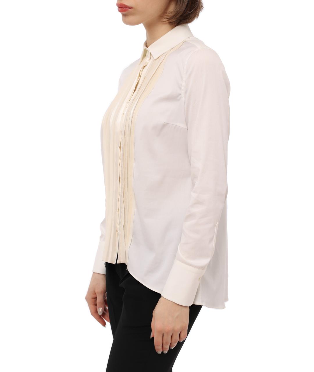 BRUNELLO CUCINELLI Белая хлопковая рубашка, фото 4