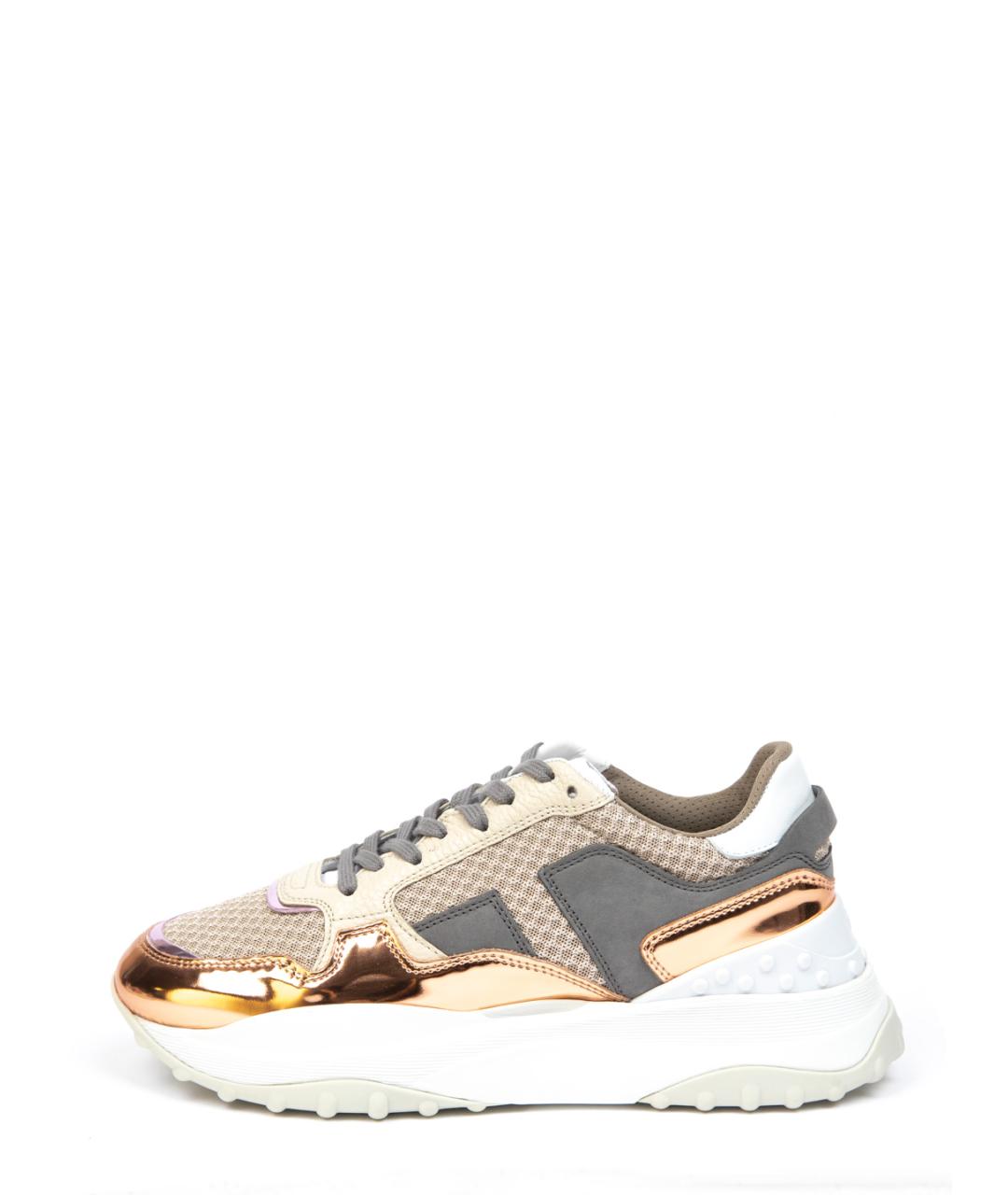 TOD'S Мульти текстильные кроссовки, фото 6