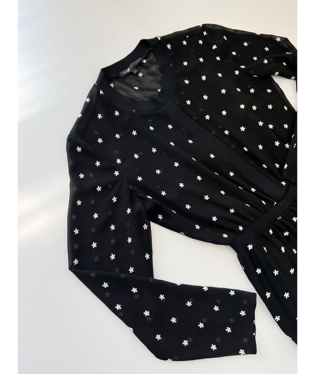 MAJE Черное вечернее платье, фото 3