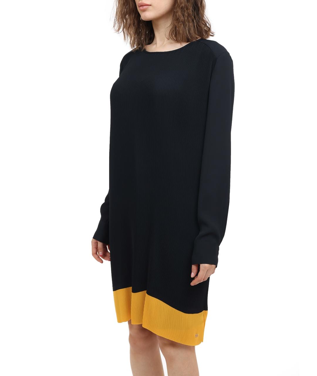 TOMMY HILFIGER Синее повседневное платье, фото 3