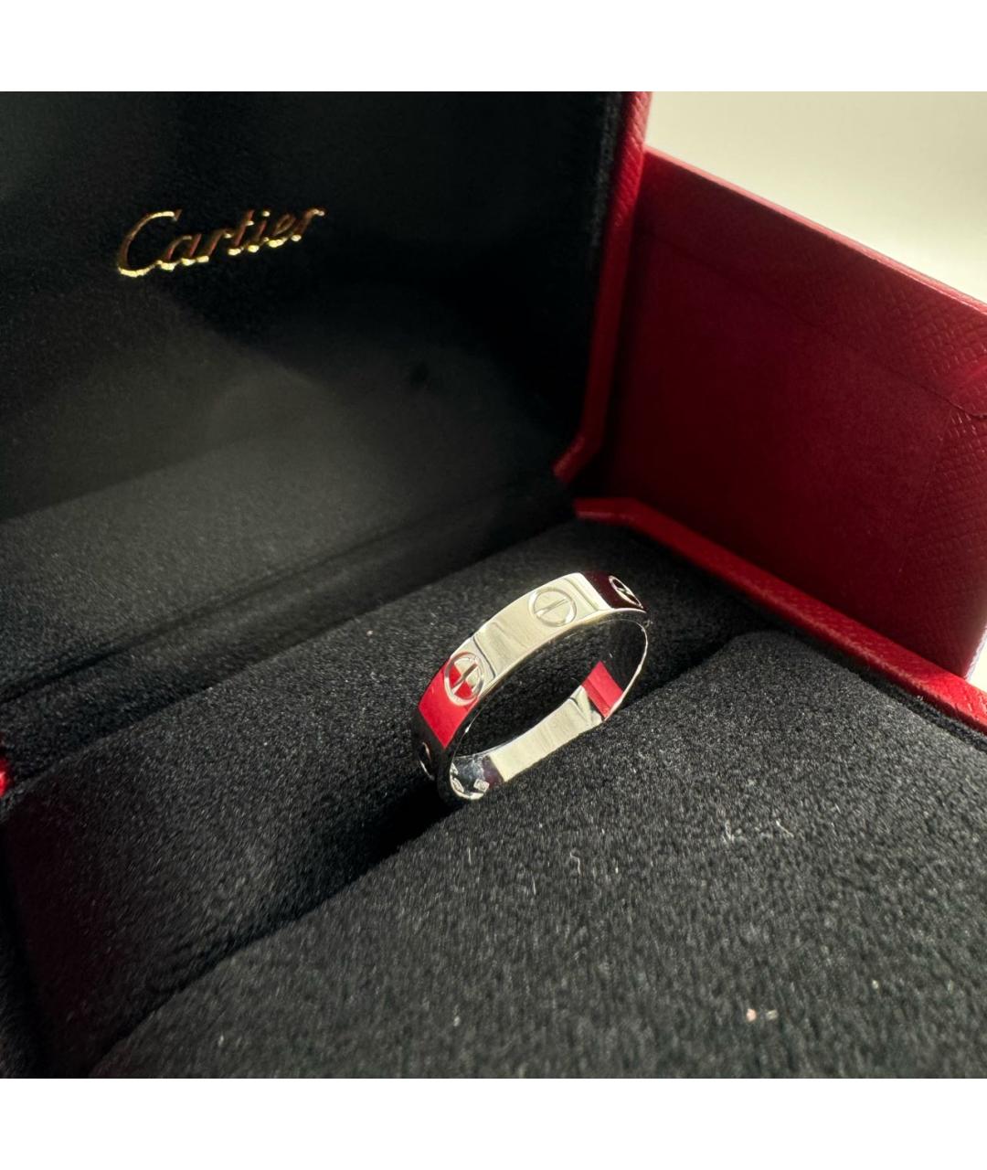 CARTIER Серебряное кольцо из белого золота, фото 3