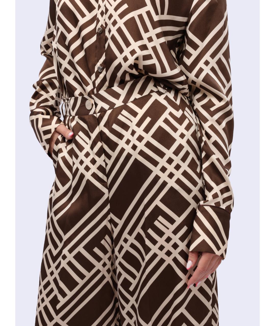 LIU JO Мульти прямые брюки, фото 3