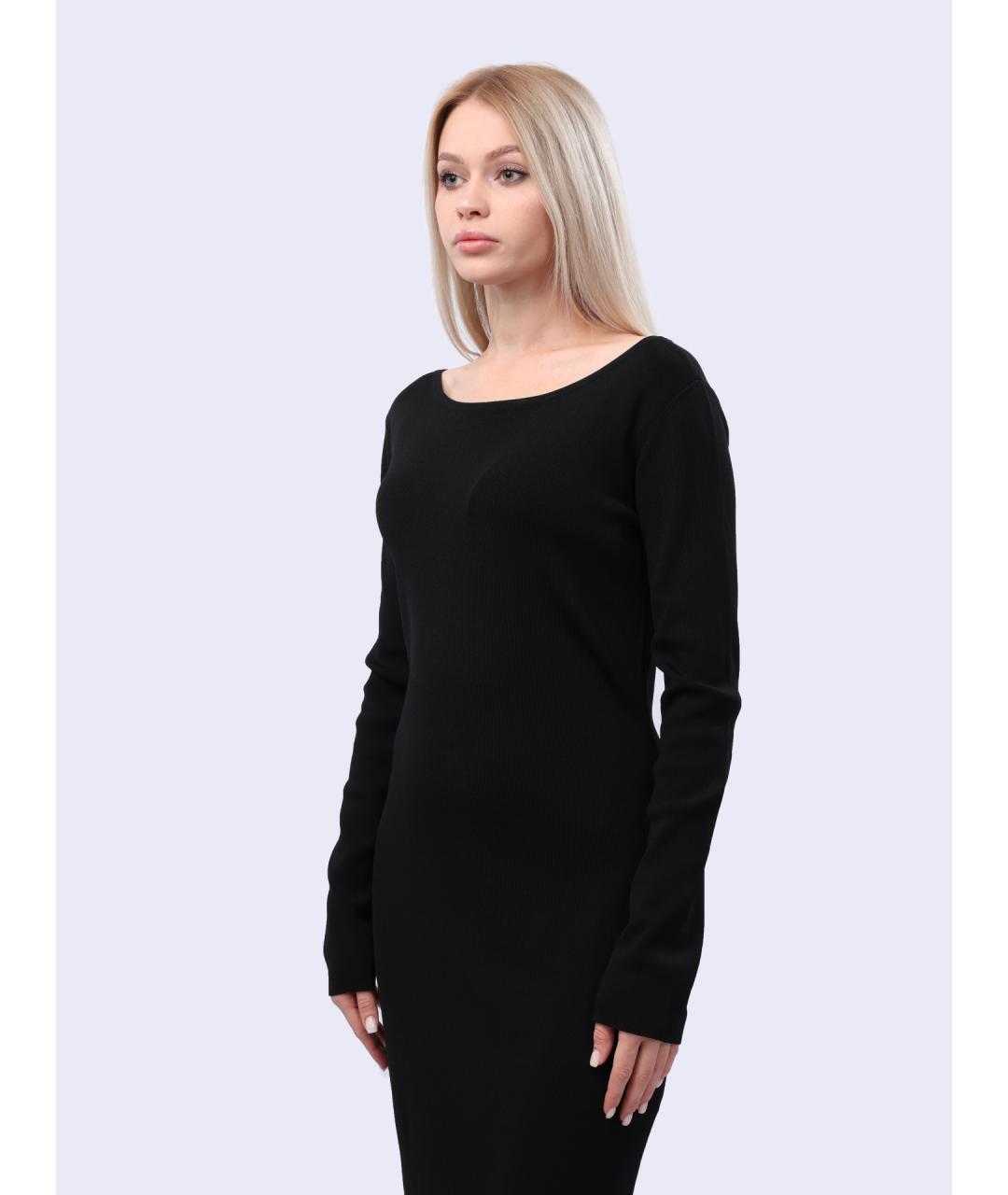 ARMANI EXCHANGE Черное повседневное платье, фото 3