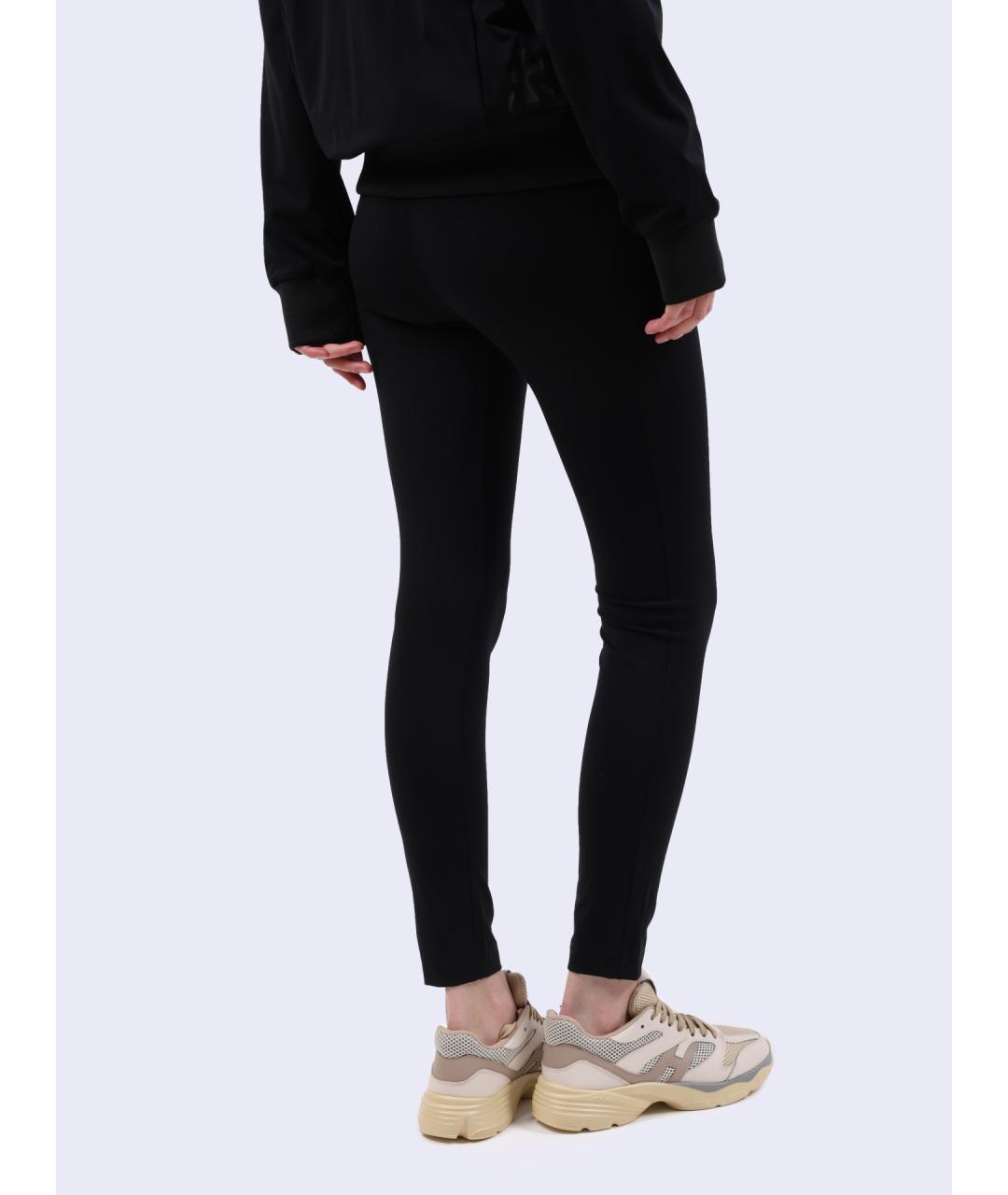 PREMIATA Черные леггинсы и велосипедки, фото 3