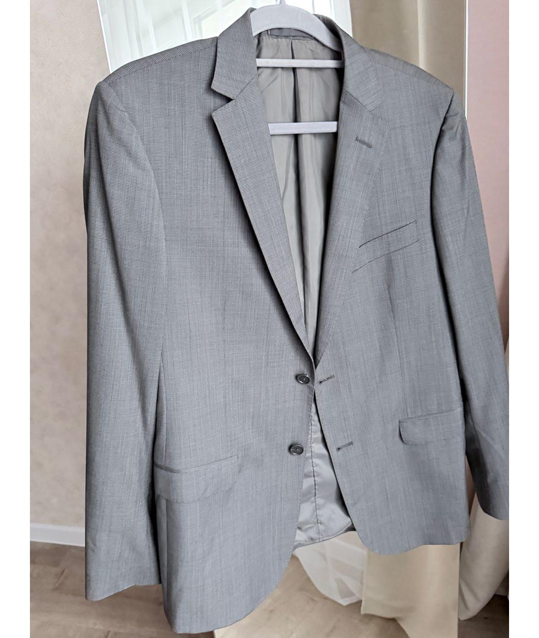 ZZEGNA Серый шерстяной пиджак, фото 7