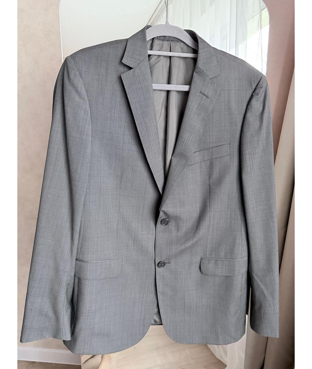 ZZEGNA Серый шерстяной пиджак, фото 2