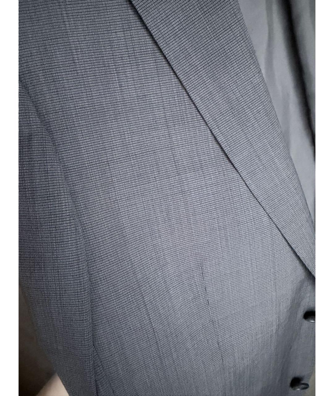 ZZEGNA Серый шерстяной пиджак, фото 3
