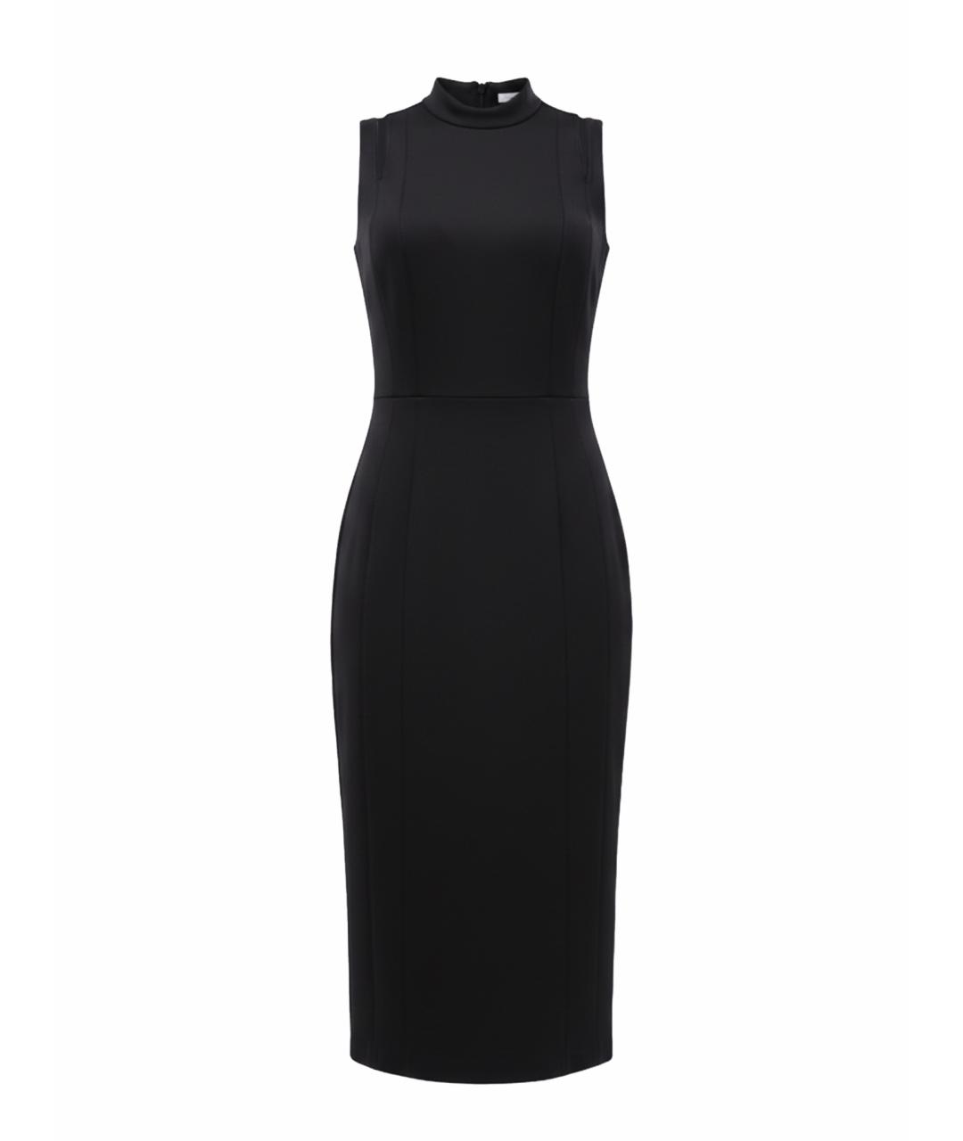 CALVIN KLEIN Черное повседневное платье, фото 1